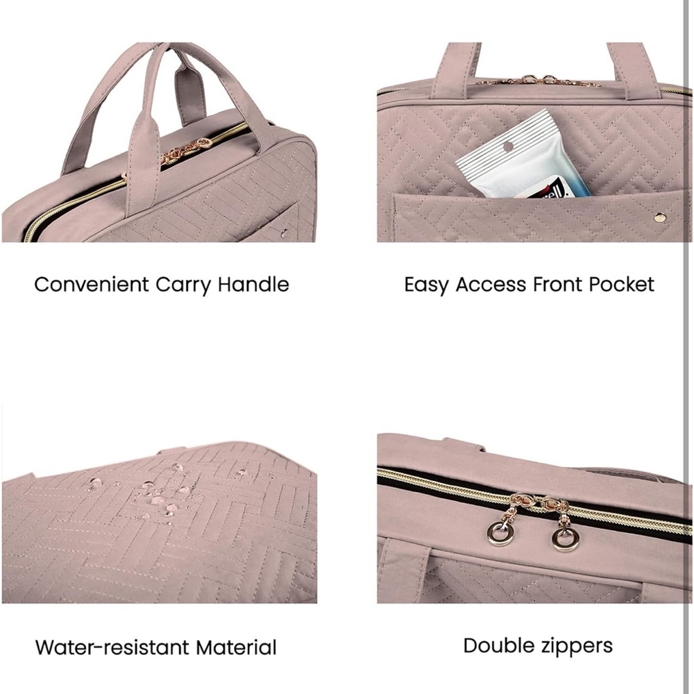 Dirty Purple Hanging toiletry bag - Picture 2 of 2